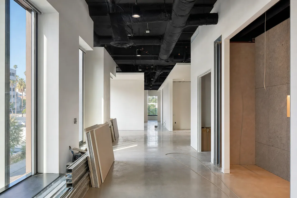 Tenant improvement — illustrative rendering